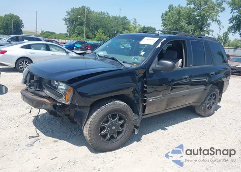 2004 Chevrolet Trailblazer Ls z USA, uszkodzony, nr VIN 1GNDT13S342429016